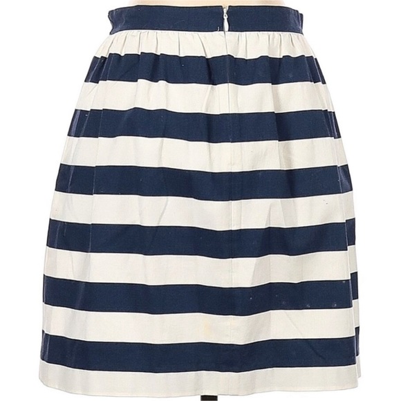 Alice + Olivia Striped Tulip Skirt, Navy/White - Picture 5 of 5
